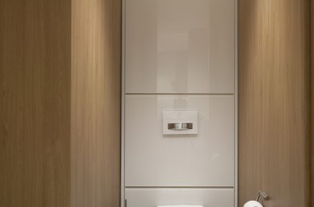 Interior of Petal's Esteem Toilet Cubicle