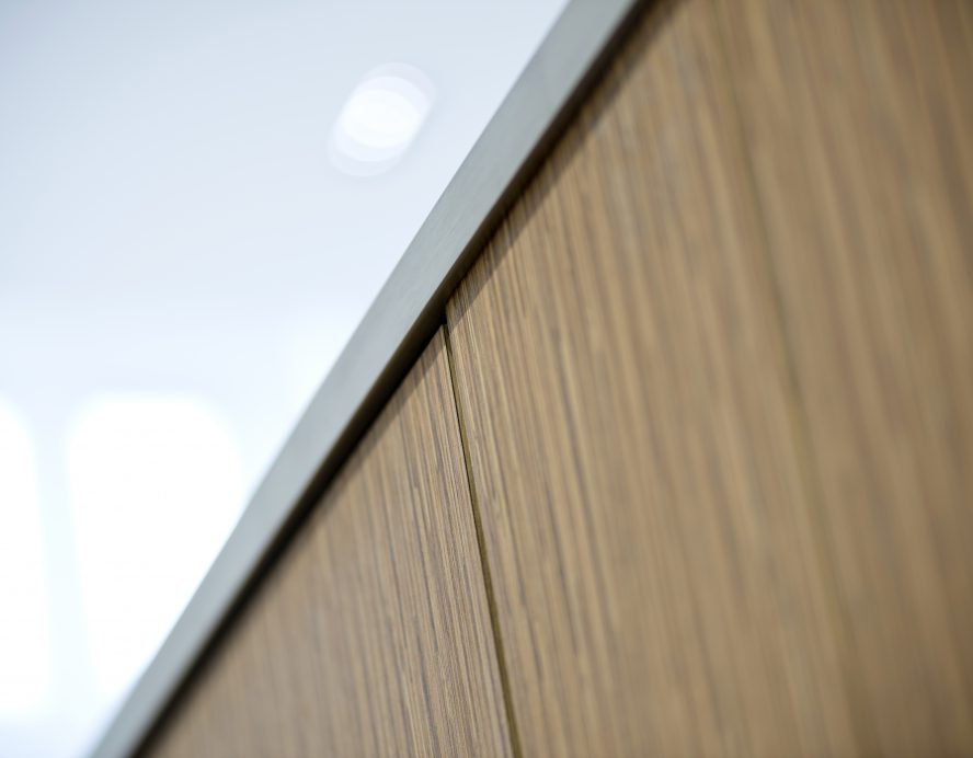 Stainless steel head rail