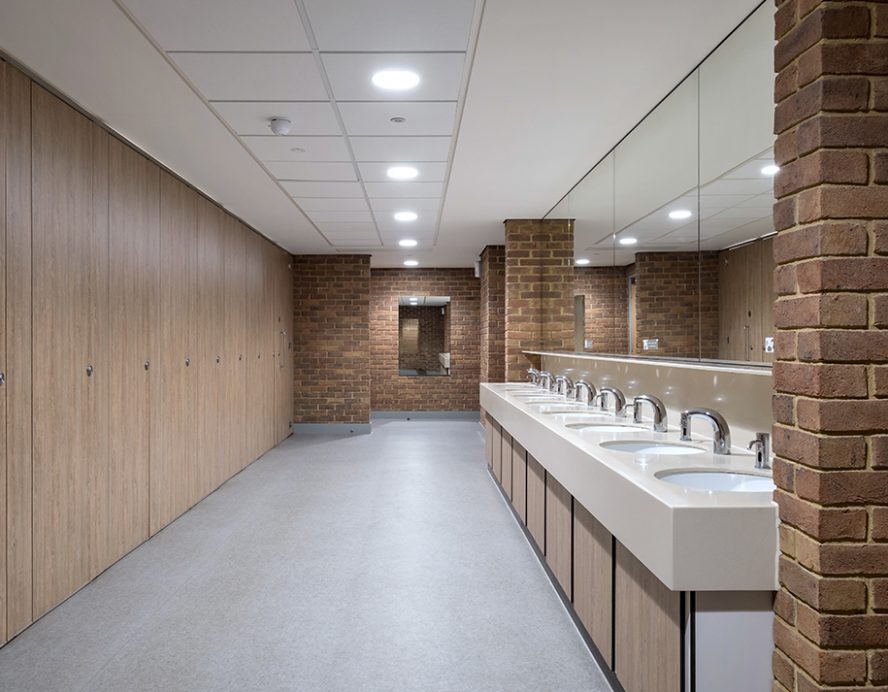 Line Plus in Rural oak laminate finish