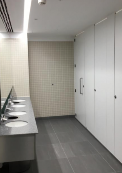 Line Plus in Polar White finish