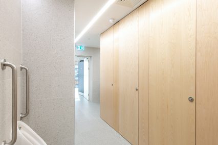 Full height doors