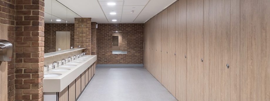 Options for enhanced privacy in washroom design